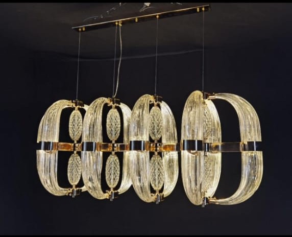 BAGUETTE OF GOLD-A CHANDELIER